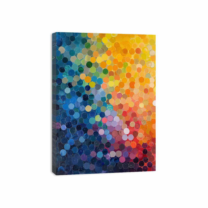 Points Dot Canvas Print