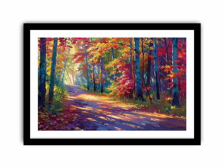 Autumn Trees  Art Print