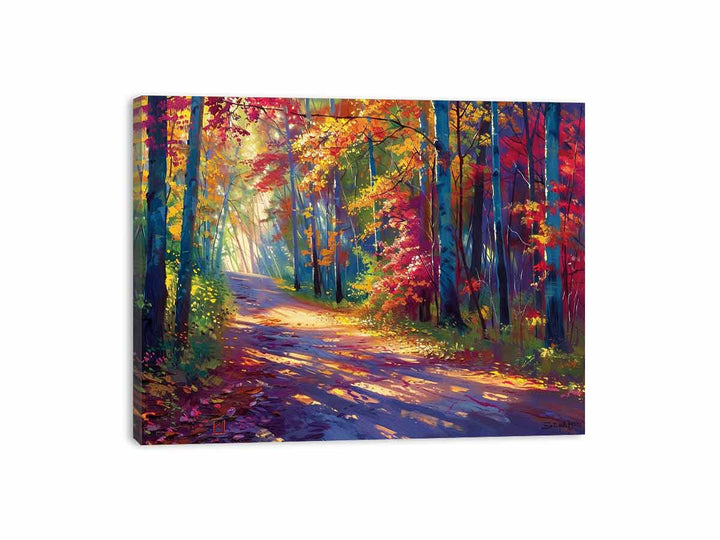 Autumn Trees Canvas Print