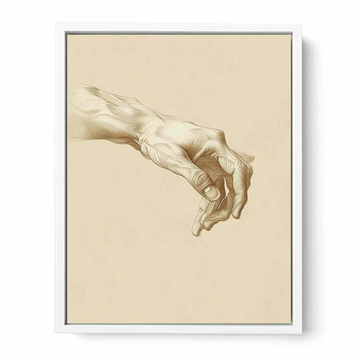 Hold My Hand Framed Print