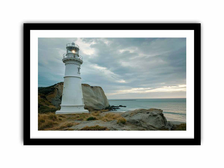 Castlepoint Lighthouse   Art Print