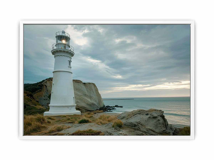 Castlepoint Lighthouse  Framed Print