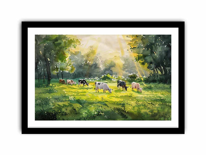 Aussie Farm   Art Print