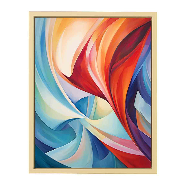 Cool Abstract Art framed Print