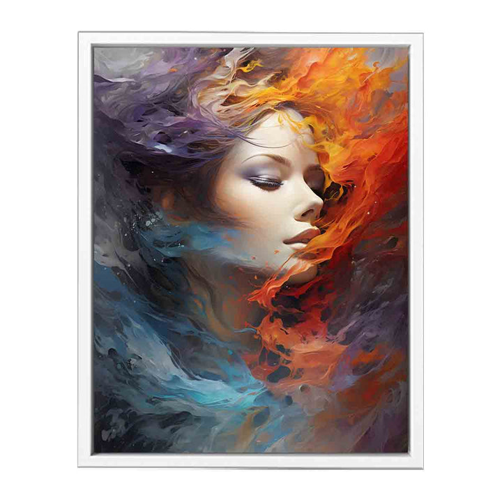 Cool Women Abstract Art  Painting