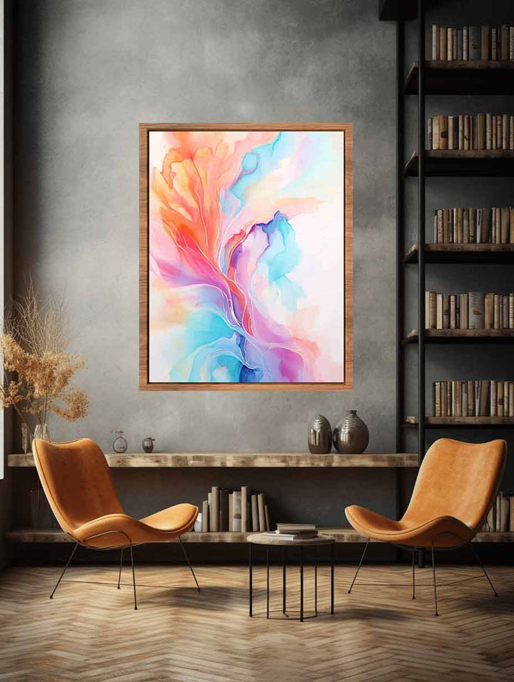 Pretty Abstract Modern Art Print