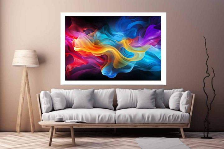 Multicolor Painting Art Print