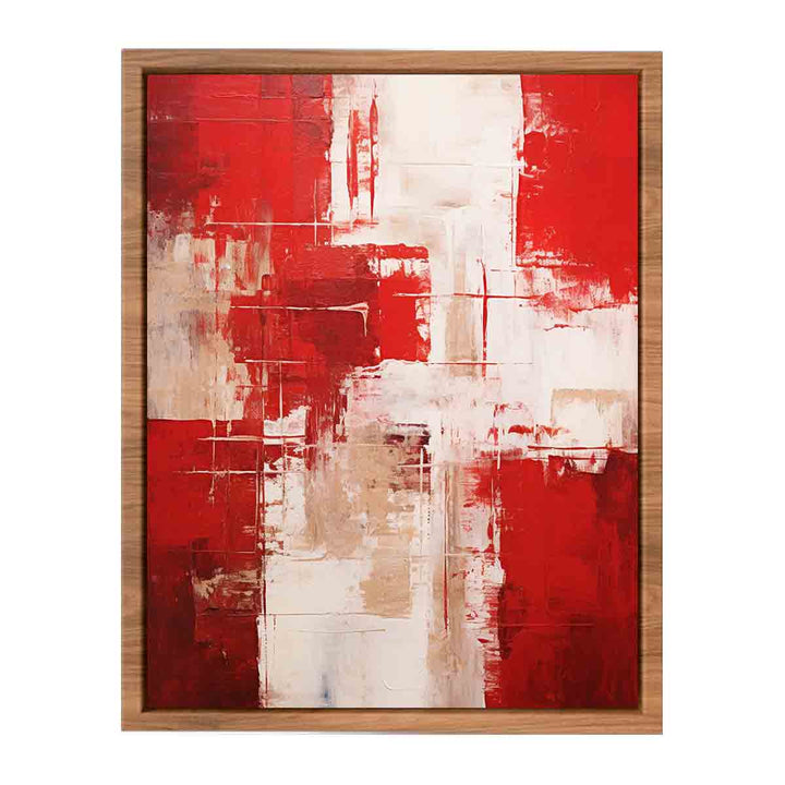 Red Modern Art  Painting