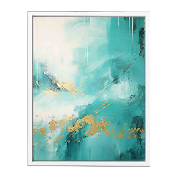 Teal High End Painting  