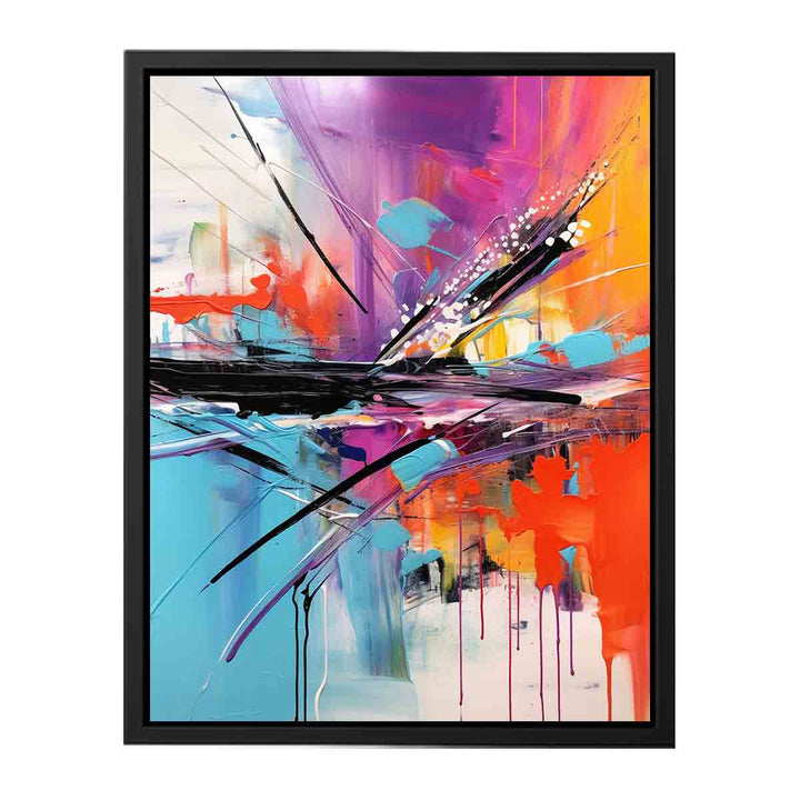 Perfect Abstract Modern Art  canvas Print