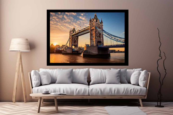 London Bridge Painting Art Print