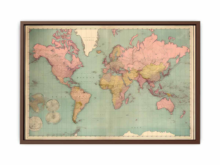 Vintage Map  Poster