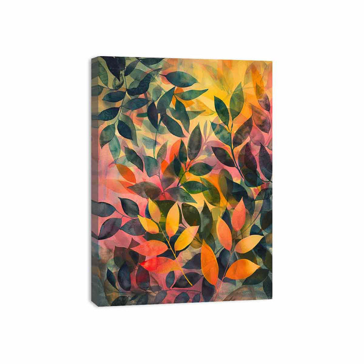 Bush Leaves Canvas Print