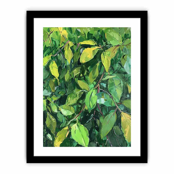 Bush Leaves  Art Print