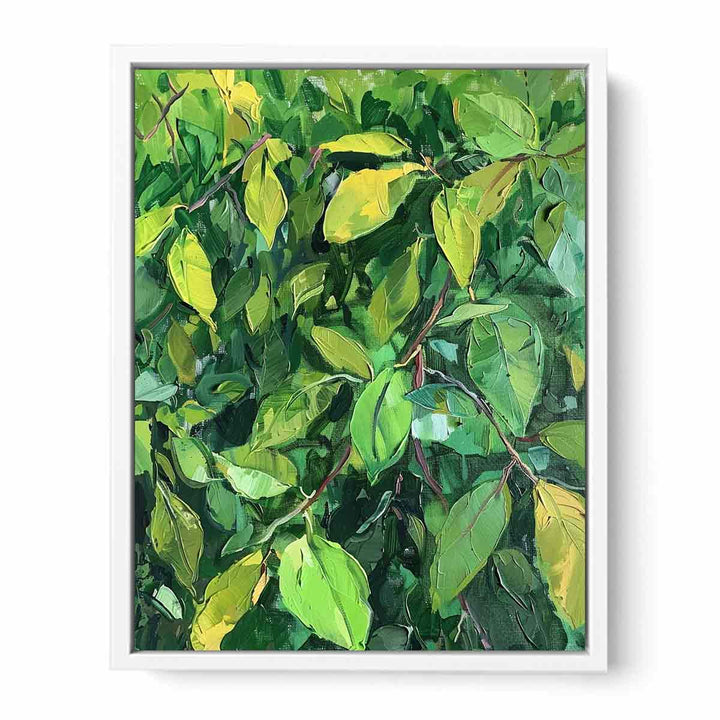 Bush Leaves Framed Print