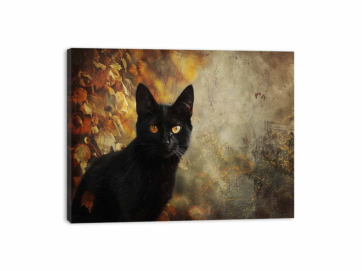 Le Chat Noir Canvas Print