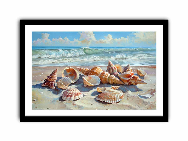 Collection of  Shells  Art Print