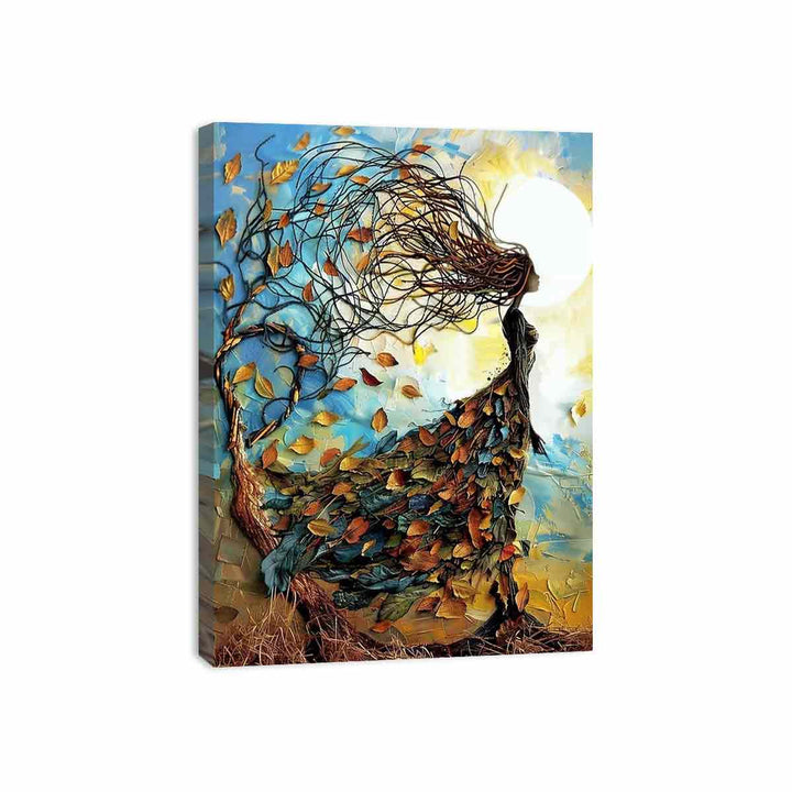 Women Impetuous Canvas Print