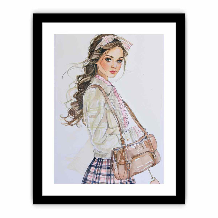 Preppy  Art Print