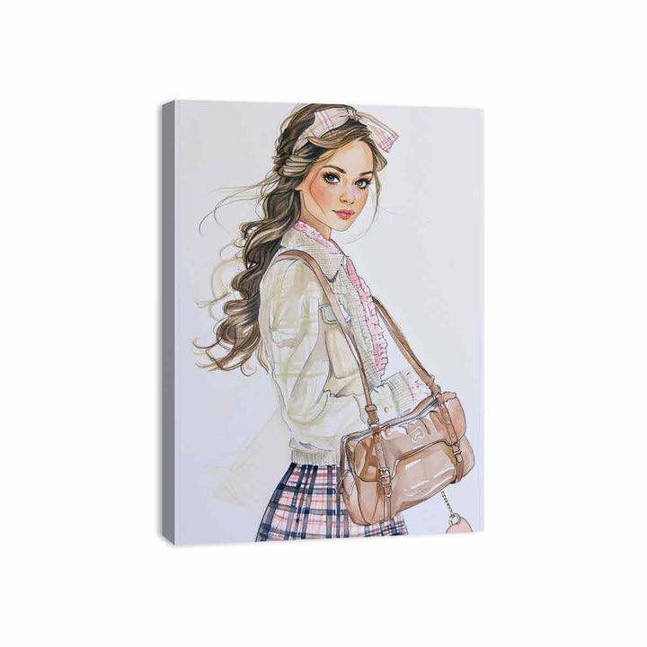 Preppy Canvas Print