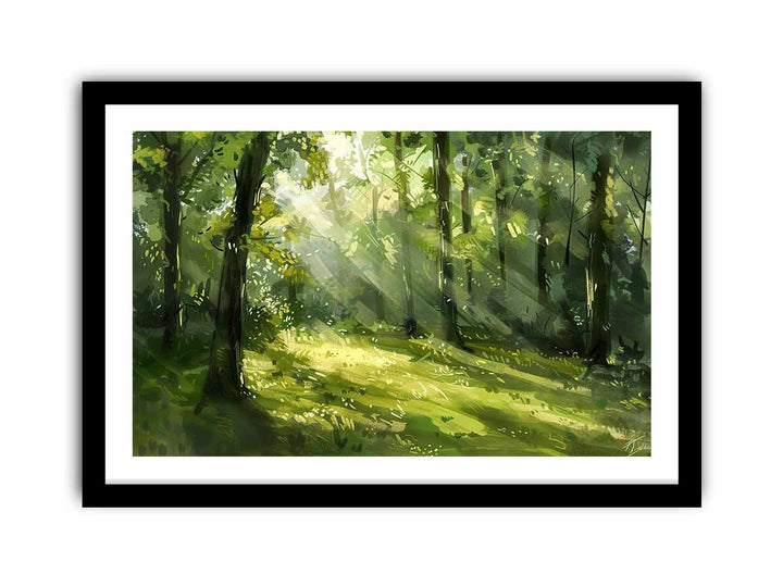 Dappled Light  Art Print