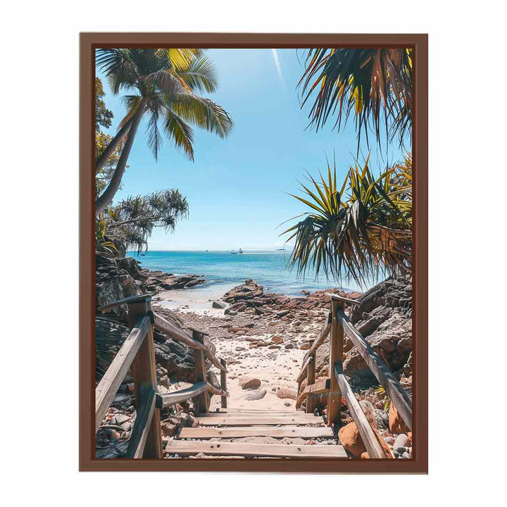 Sunshine Coast Steps  Poster