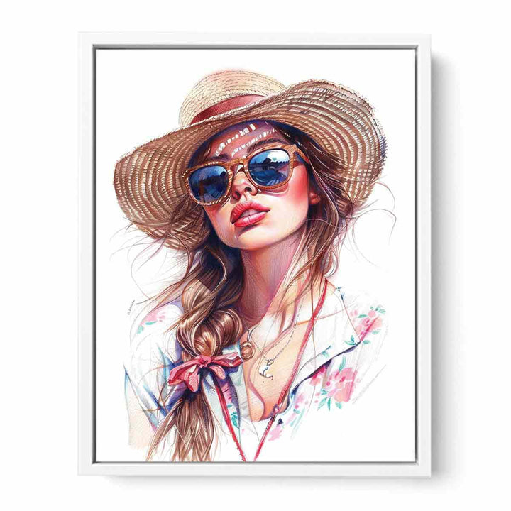 Preppy  Framed Print