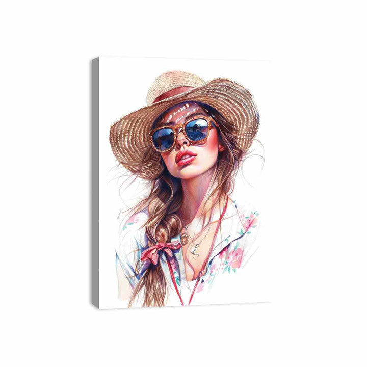 Preppy  Canvas Print