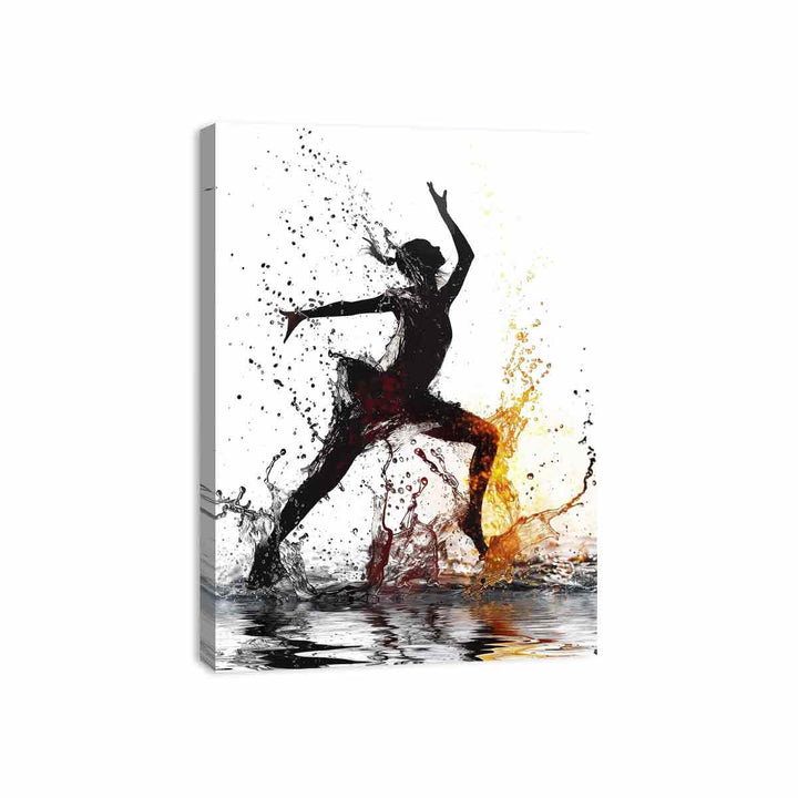 Splashdance Canvas Print