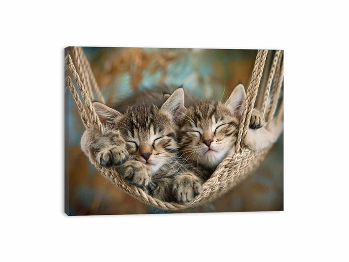 Cute Kittens Canvas Print