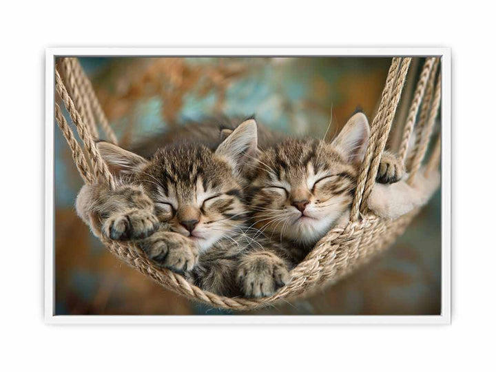 Cute Kittens Framed Print