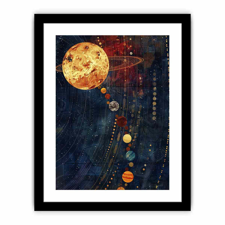 Solar System  Art Print