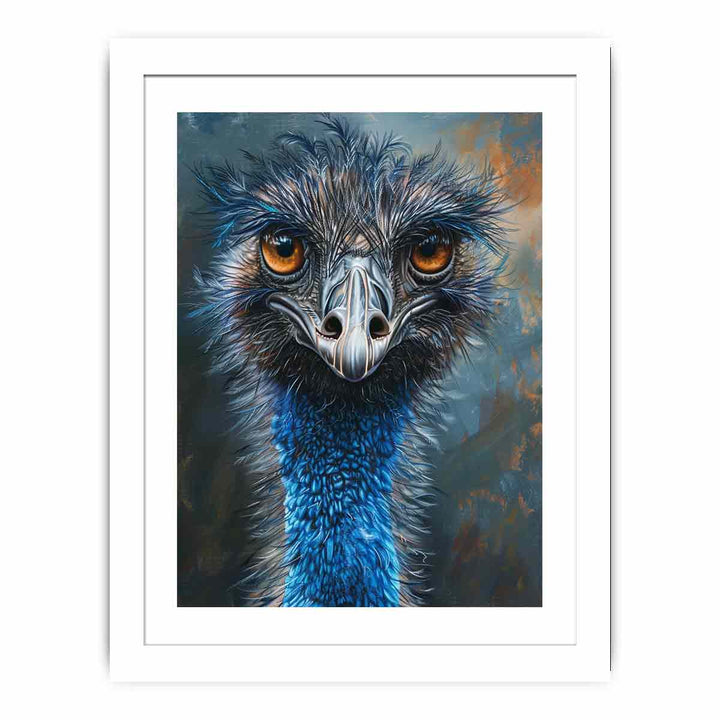 Emu Streched canvas