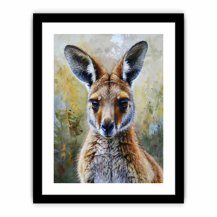 Wallaby  Art Print