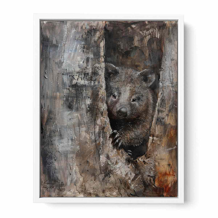 Wombat Framed Print