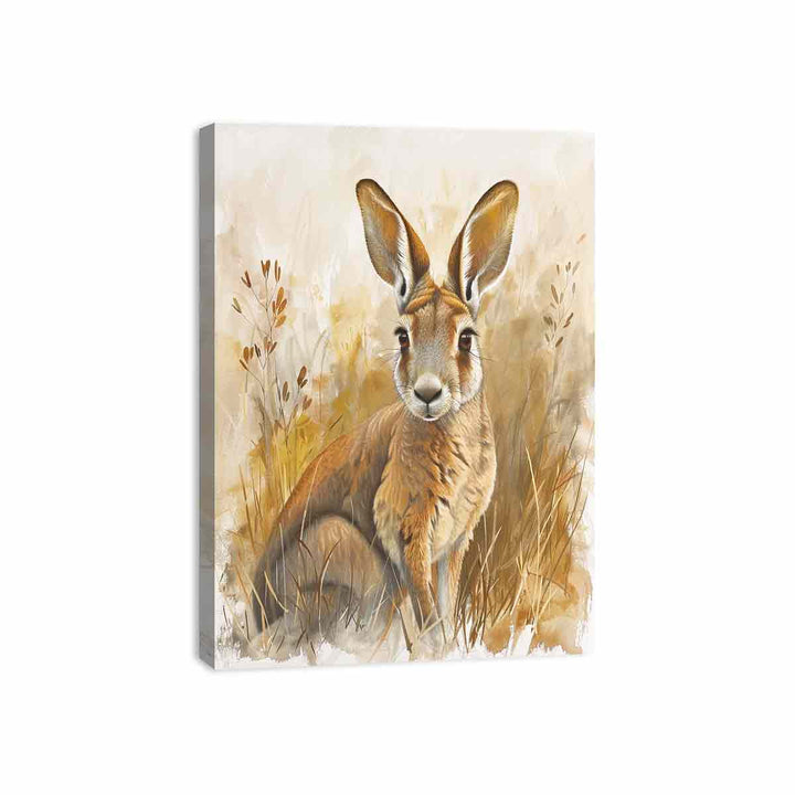 Wallaby Canvas Print