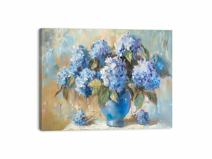 Hydrangeas Wall Art  Canvas Print