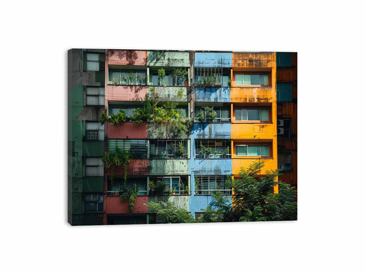 Urban Jungle Canvas Print