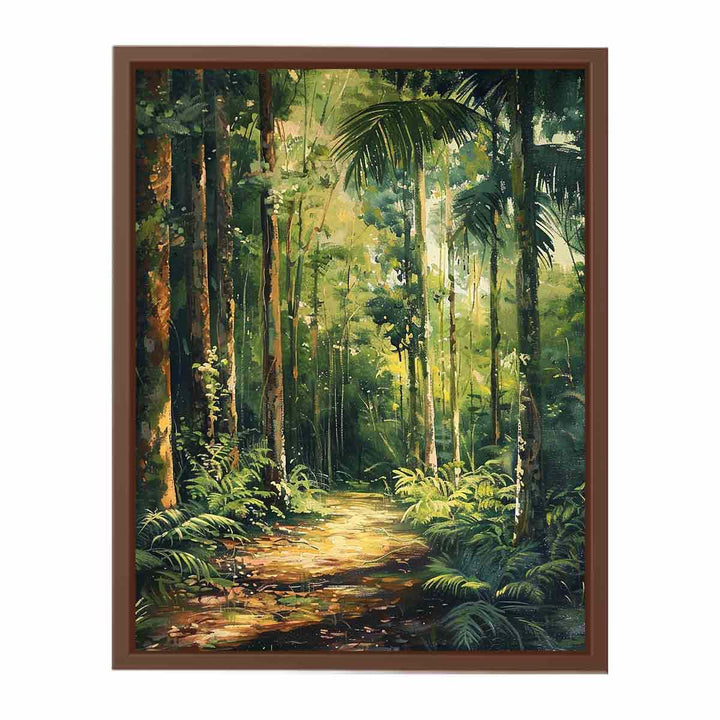 Rainforest Path  Poster