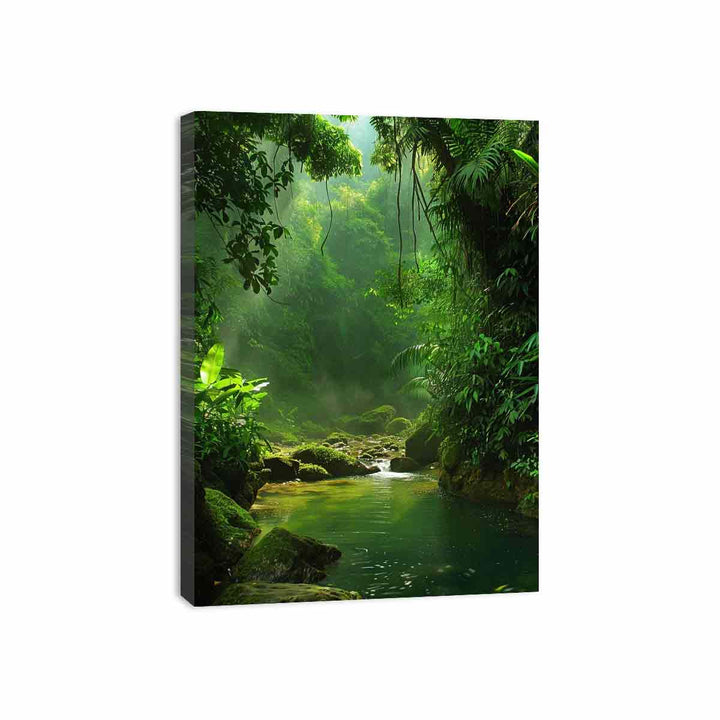 Amazon Forest Canvas Print