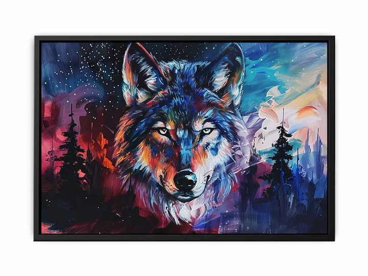 Wolf   Painting