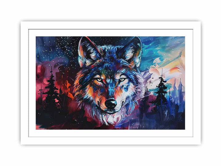 Wolf  Streched canvas