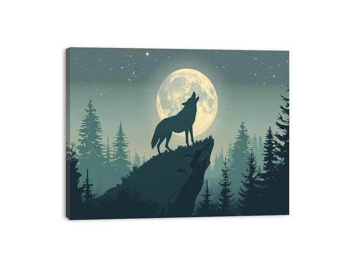 Wolf  Canvas Print