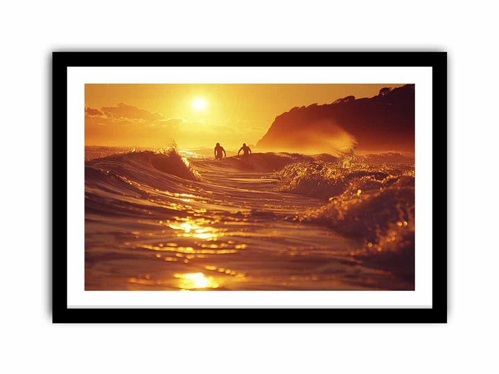 Morning Surf  Art Print