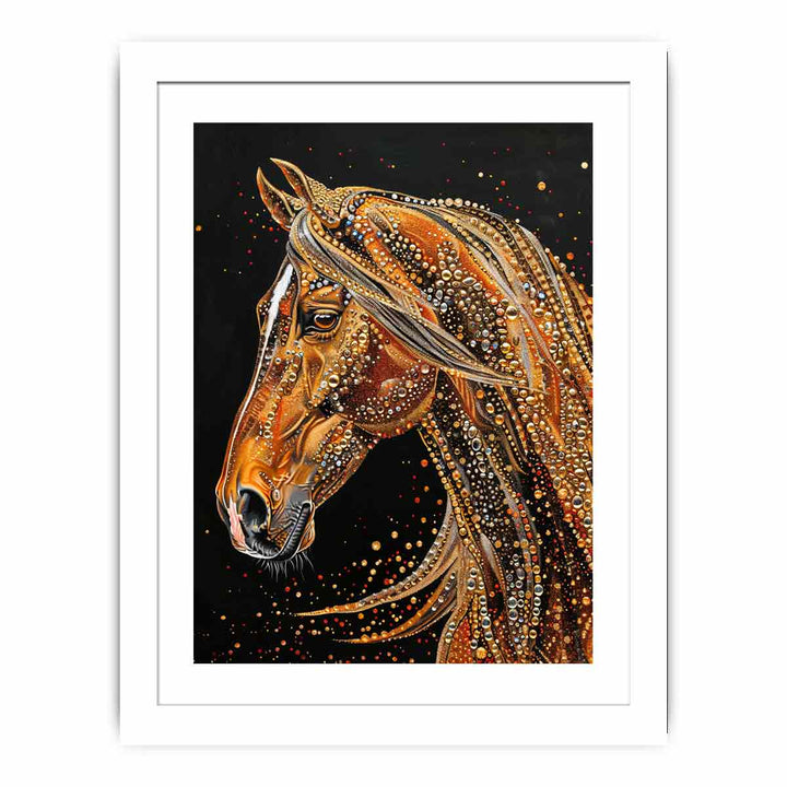 Horse  Streched canvas