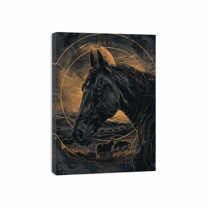 Horse  Canvas Print