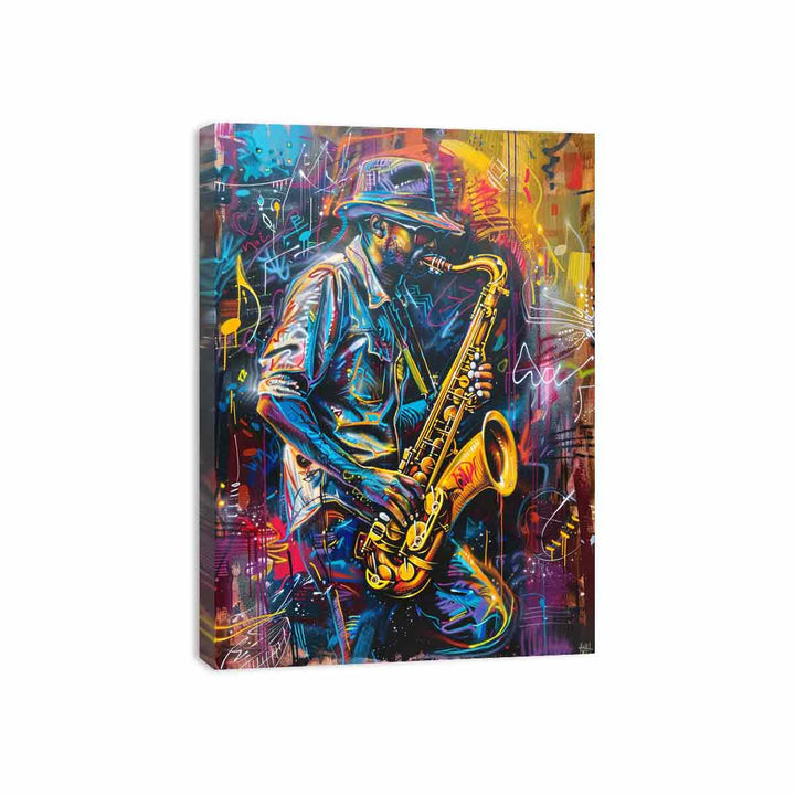 Jazz Canvas Print