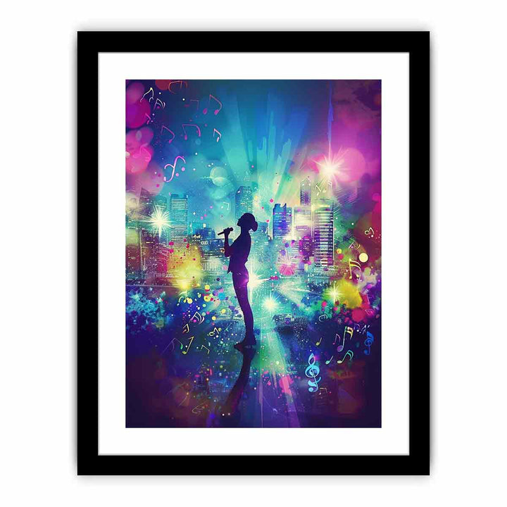 Singing  Art Print