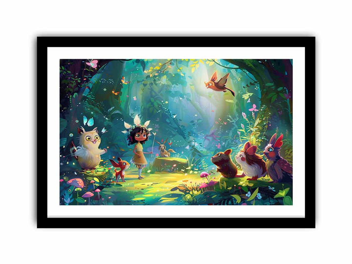 Kids Movie  Art Print