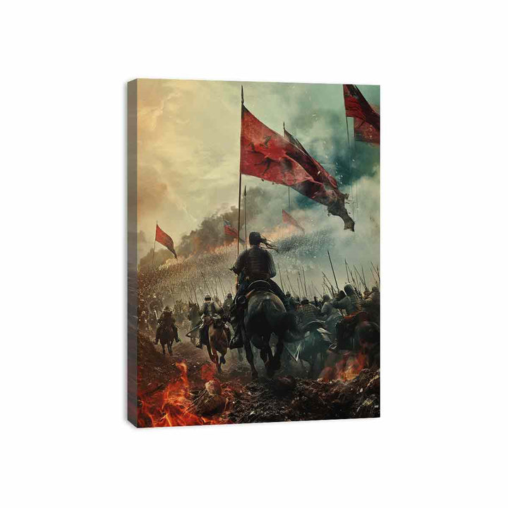 Historical Epic  Canvas Print